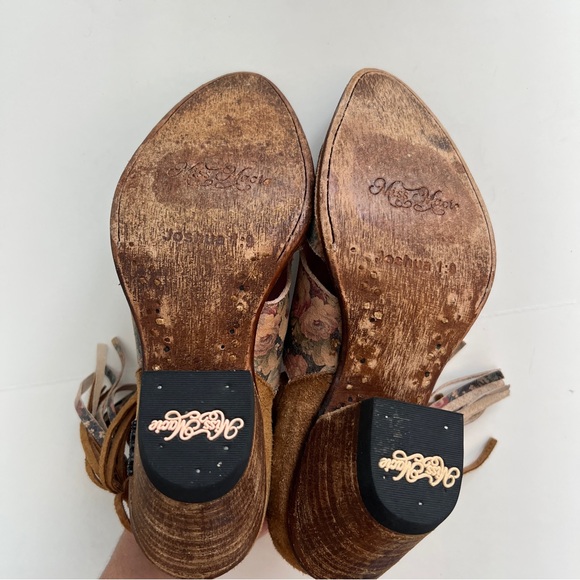 Miss Macie Floral Cowboy Bootie, Size 8.5 - Picture 8 of 9
